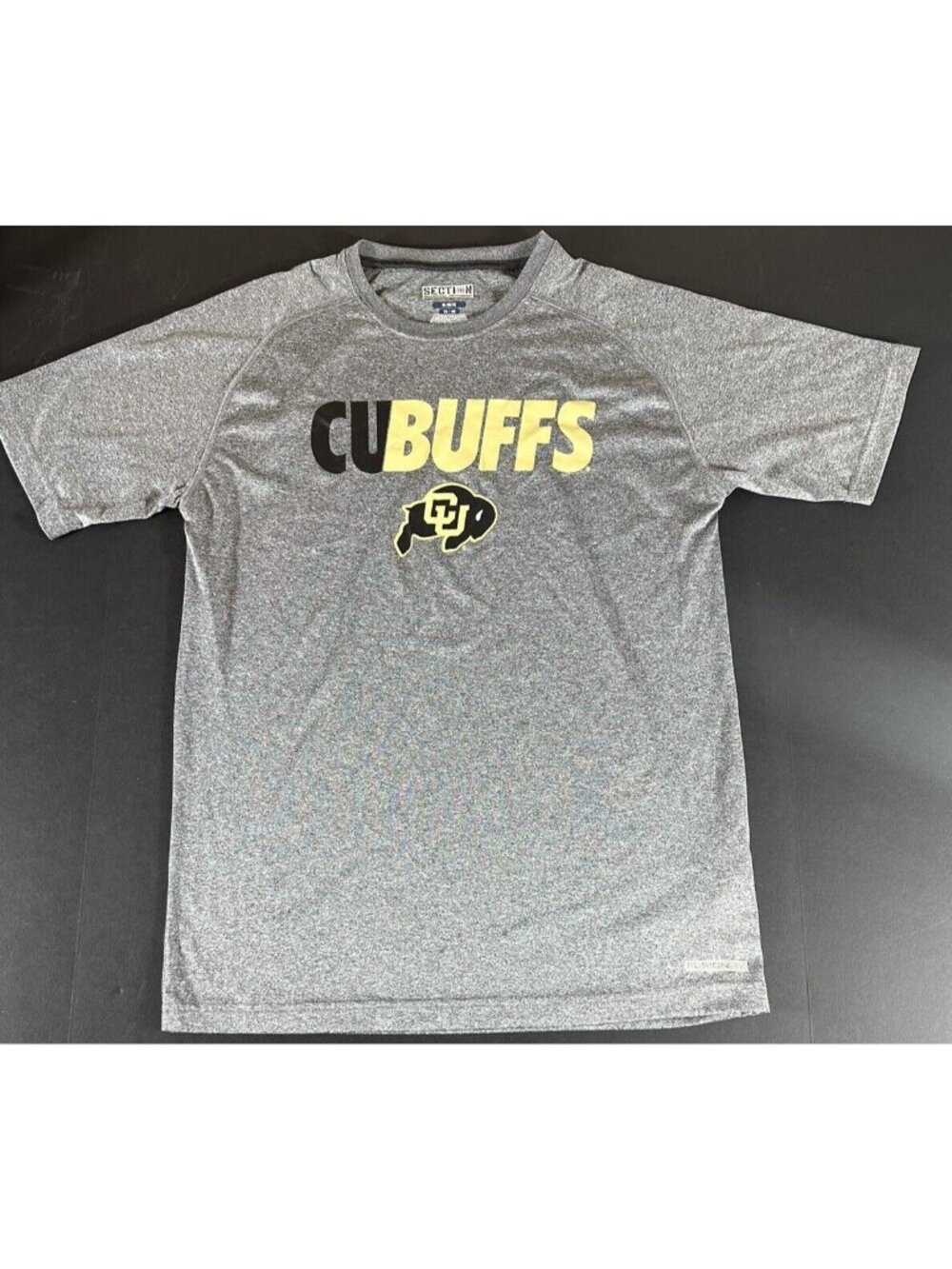 Majestic Colorado University CU Buffs Section 101 Gray Shirt Men's Size Medium